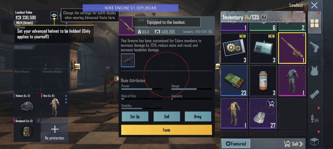PUBGM·NIKE Cheat直装多功能辅助 v1.0