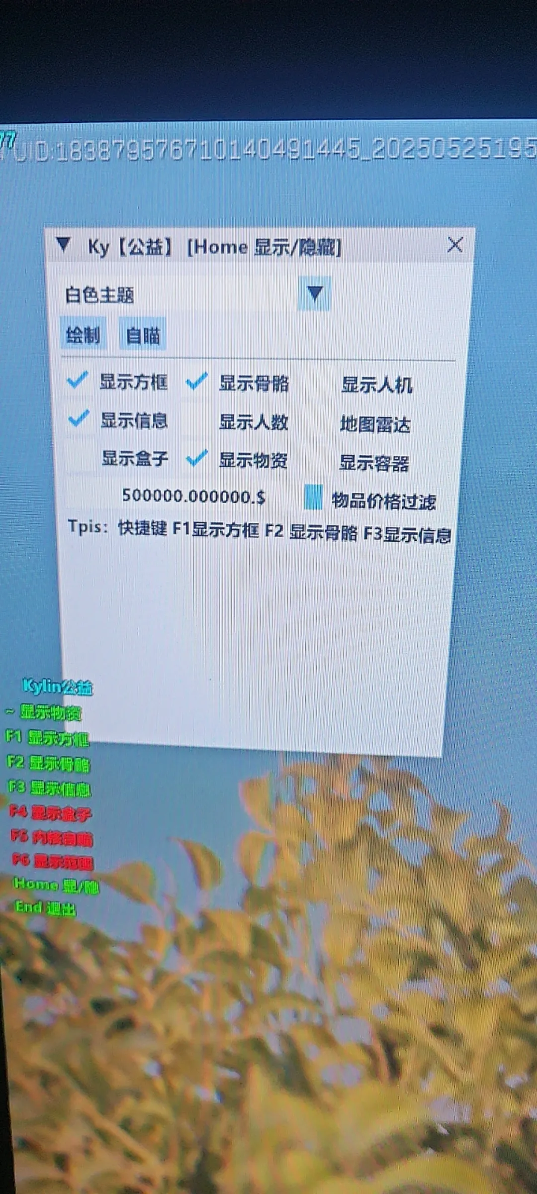 PC三角洲·Kylin绘制自瞄辅助正式版 v5.0