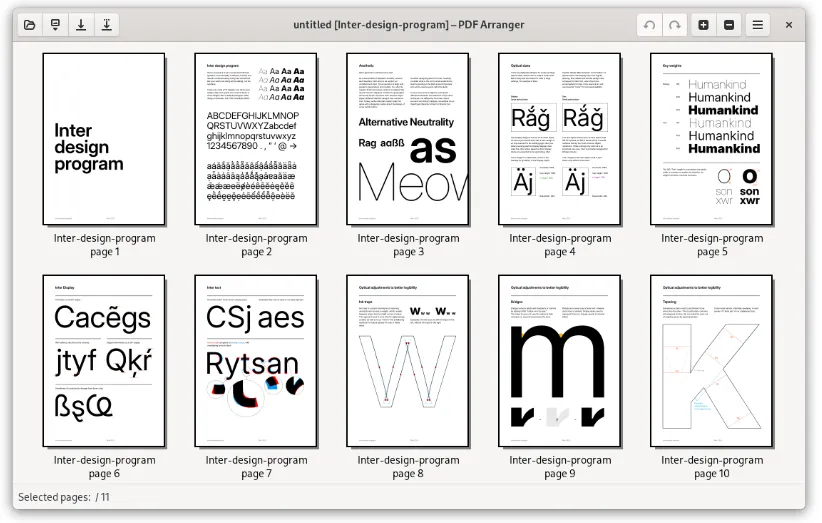 PDF Arranger(开源免费PDF编辑软件)-空域资源网