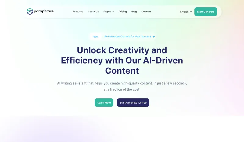 Bootstrap响应式AI写作助手官网源码-空域资源网