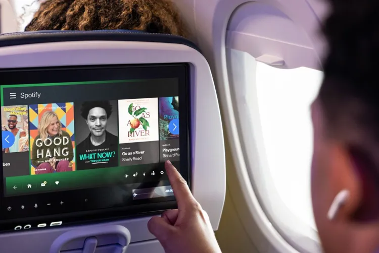 Spotify与联合航空合作，乘客可在航班中免费畅享450小时精选内容-空域资源网