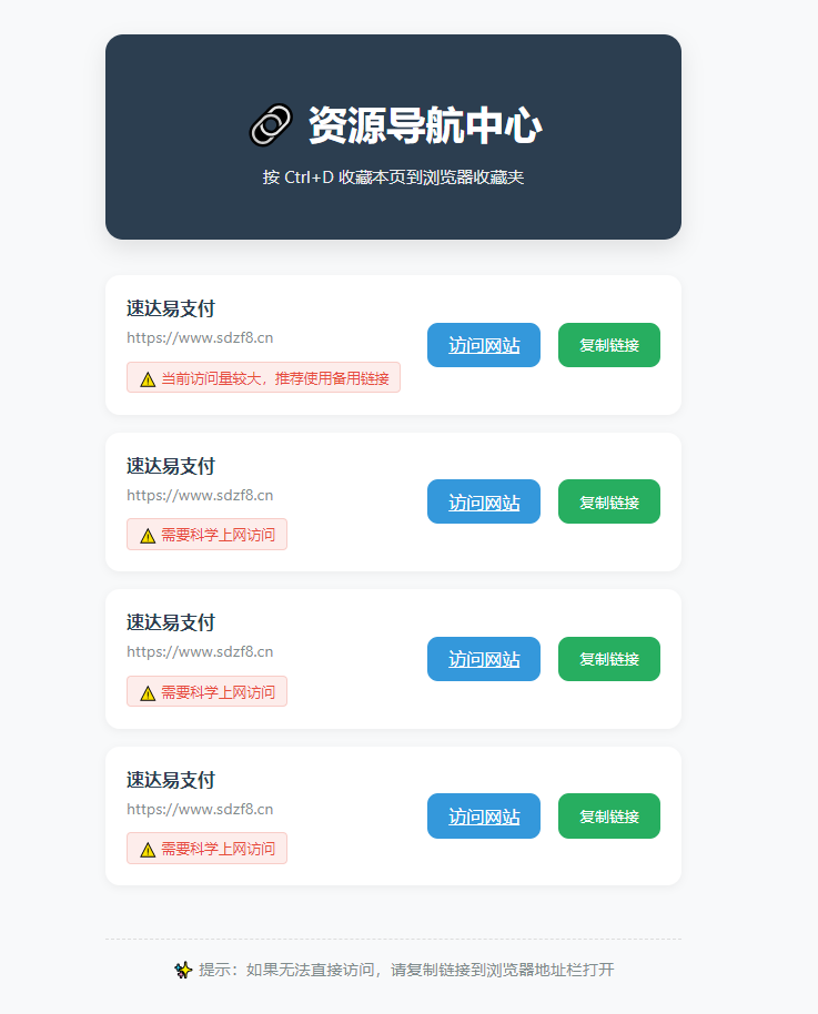 2025年HTML发布页原创源码-空域资源网