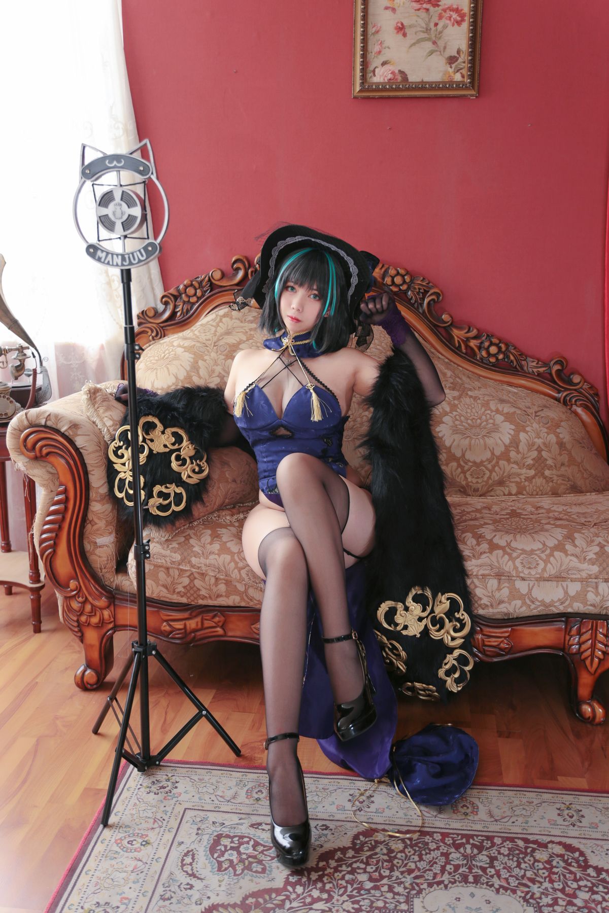 Coser@魅瞳Meroko 魅瞳柴郡旗袍 0004 8999944598.jpg