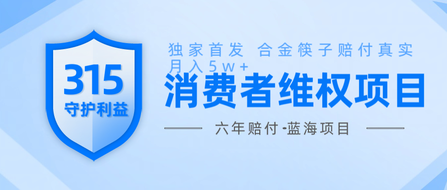 维Q赔付合金筷子玩法小白也能月入5w+风口项目实操-空域资源网