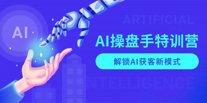 AI操盘手特训营，解锁AI获客新模式，全面掌握AI商业应用与提示词技巧-空域资源网