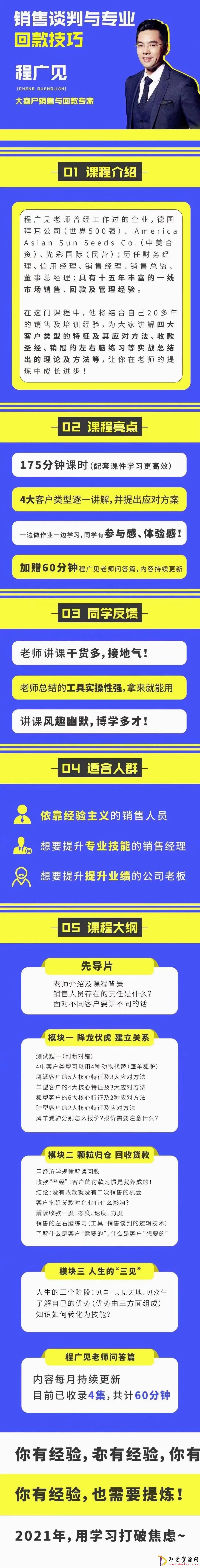 程广见销售谈判与专业回款技巧销售技巧-空域资源网